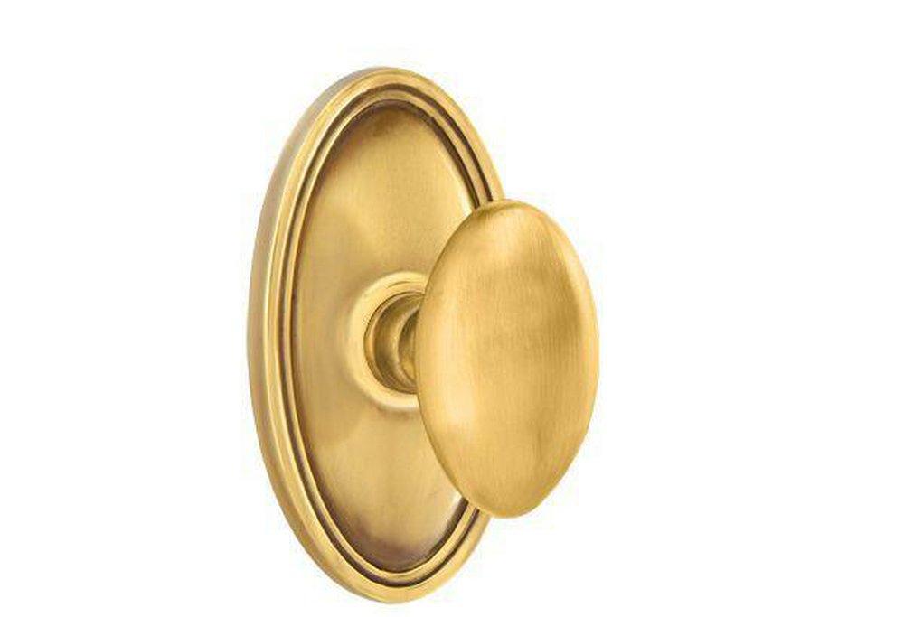 DUMMY EGG KNOB W/ OVAL ROSETTE FRAN 