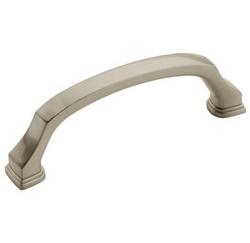 3-3/4 in. Center-to-Center Cabinet Pull in Satin Nickel