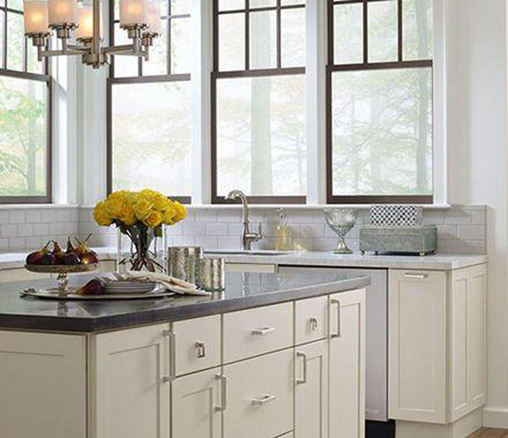 Amerock Satin Nickel 4-5/8 in. Cabinet Pull 