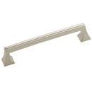 6-5/16 in. Center-to-Center Cabinet Pull in Satin Nickel