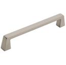 6-5/16 in. Center-to-Center Cabinet Pull in Satin Nickel