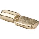 Hardware Resources Polished Brass Shelf Support Spoon 