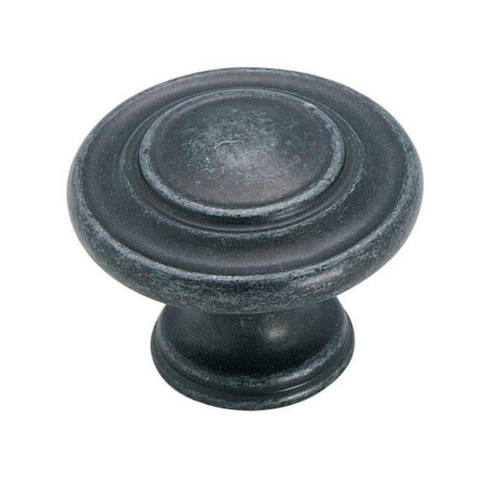 Amerock Wrought Iron Dark 1-5/16 in. Knob 