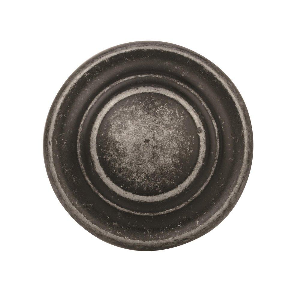 Amerock Wrought Iron Dark 1-5/16 DIA CAB KNOB WIDR 