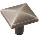 Amerock Antique Silver 1-1/8 in. Knob 