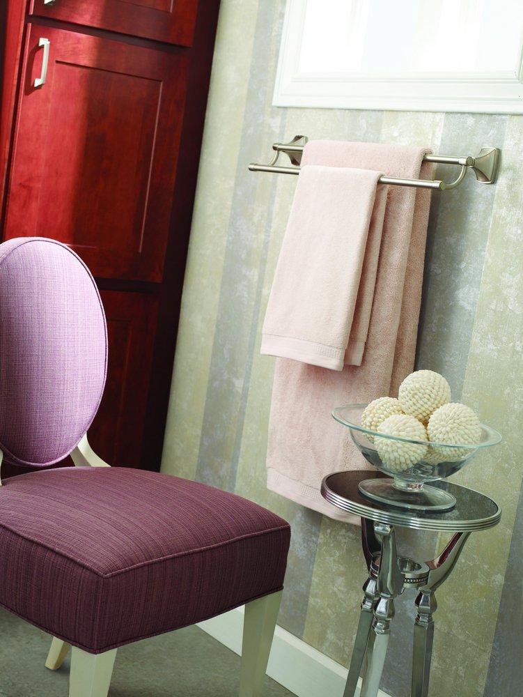 Amerock Satin Nickel/Brushed Nickel 24 DBL TWL BAR *CLARENDON SN 