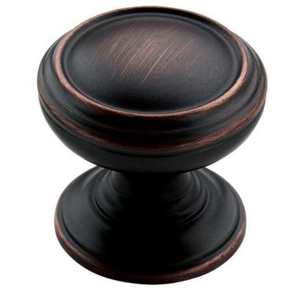 Amerock Oil Rubbed Bronze 1-1/4 in. Knob 