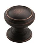 1-1/4 in. Diameter Cabinet Knob in Oil Rubbed Bronze