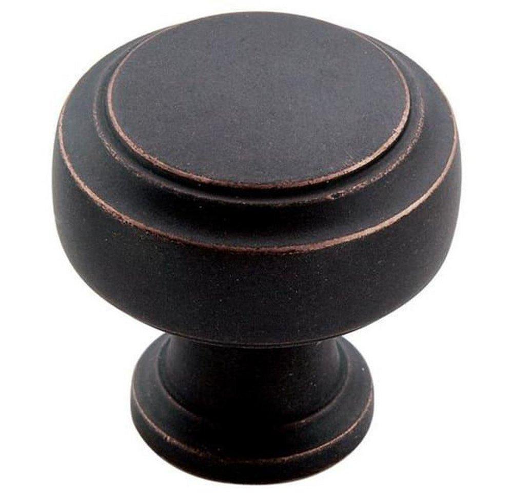 Amerock Dark Oiled Bronze 1-3/16 in. Knob 