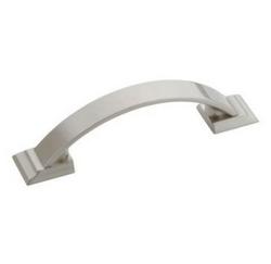 3 in. Center-to-Center Cabinet Pull in Satin Nickel