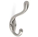 Amerock Satin Nickel SGL MED COAT & HAT HOOK SN 