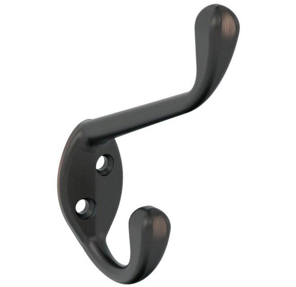Amerock Oil Rubbed Bronze SGL LG COAT & HAT HOOK ORBR 