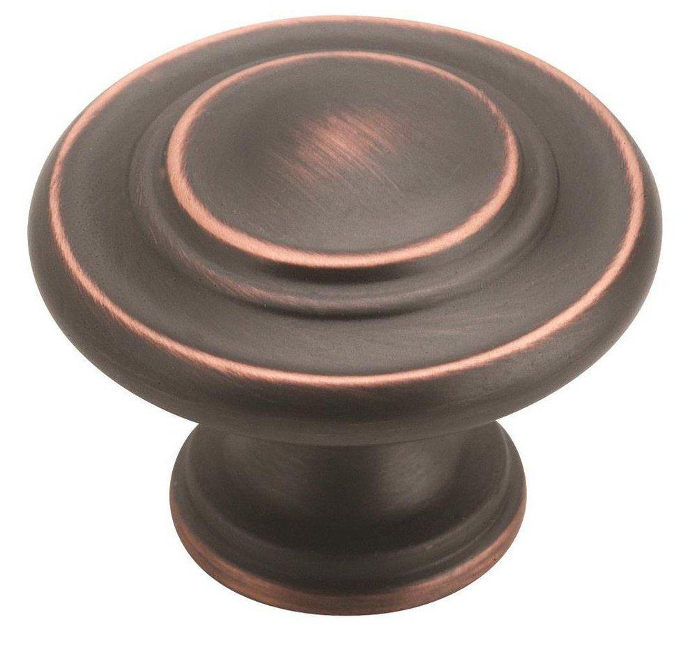 Amerock Oil Rubbed Bronze 1-5/16 DIA CAB KNOB ORBR 