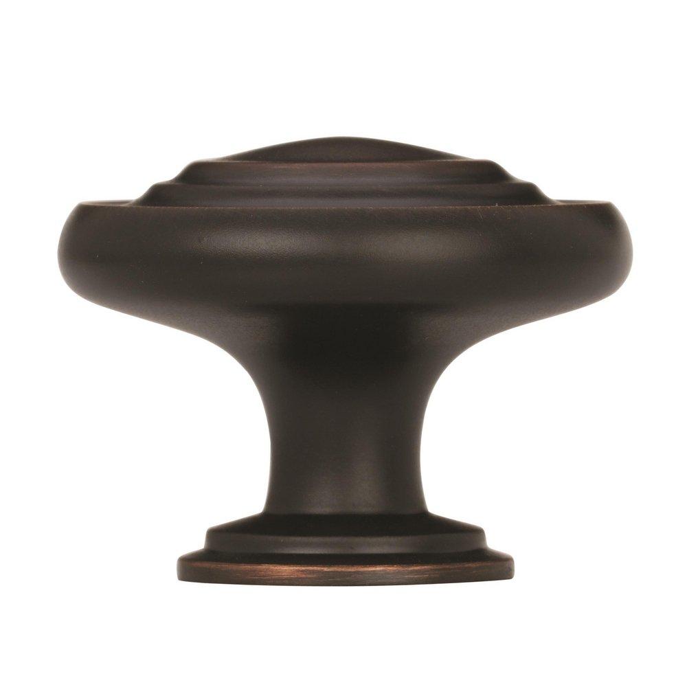 Amerock Oil Rubbed Bronze 1-5/16 DIA CAB KNOB ORBR 