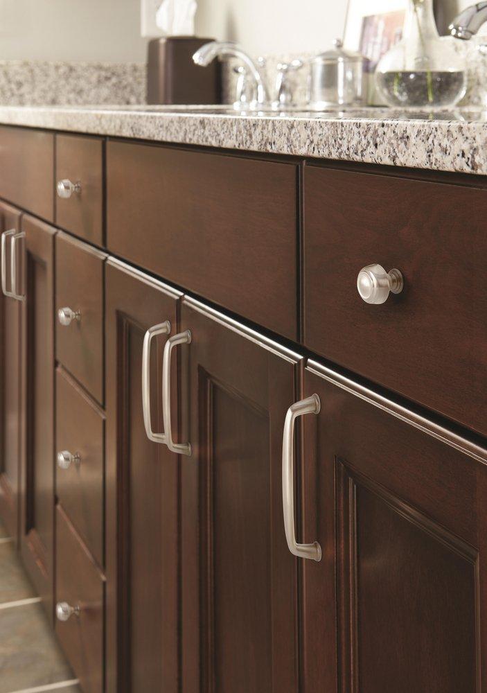 Amerock Satin Nickel 3-5/8 in. Cabinet Pull 