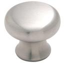 1-1/4 in. Knob in Stainless Steel