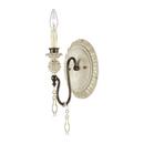 Millennium Lighting Antique White/Bronze 1-Light Wall Sconce 