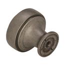 Amerock Aged Pewter 1-3/16 DIA KNOB ANPE 