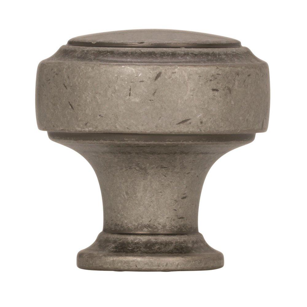 Amerock Aged Pewter 1-3/16 DIA KNOB ANPE 