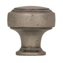 Amerock Aged Pewter 1-3/16 DIA KNOB ANPE 