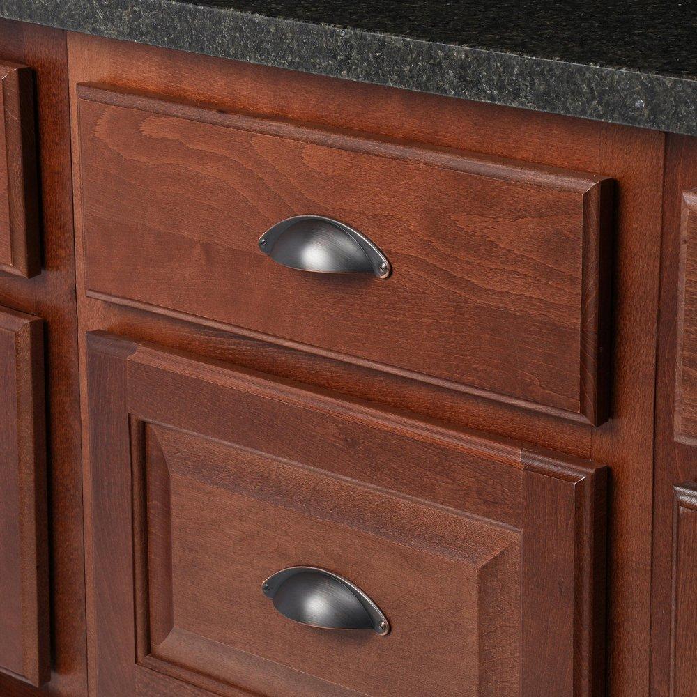 Amerock Oil Rubbed Bronze 2-1/2 CAB CUP PULL ANRU 