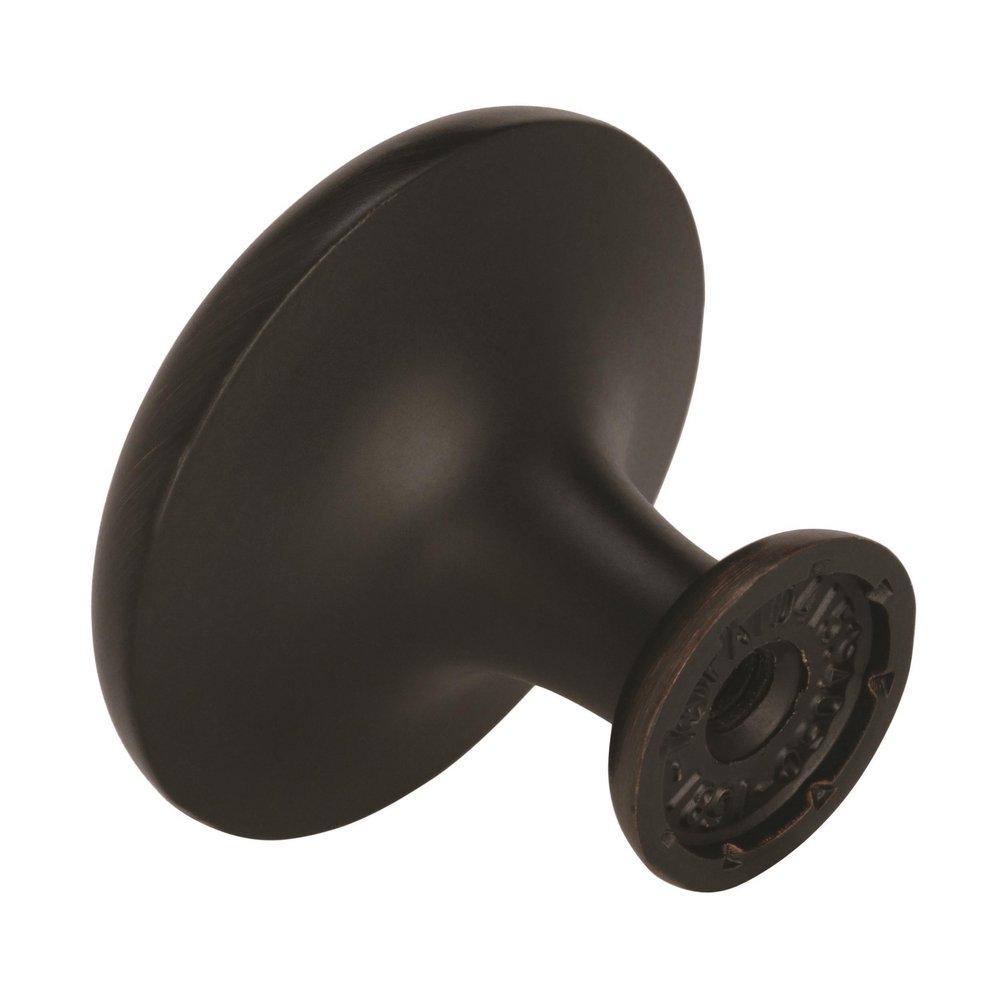 Amerock Oil Rubbed Bronze 1-5/16 DIA CAB KNOB ORBR 