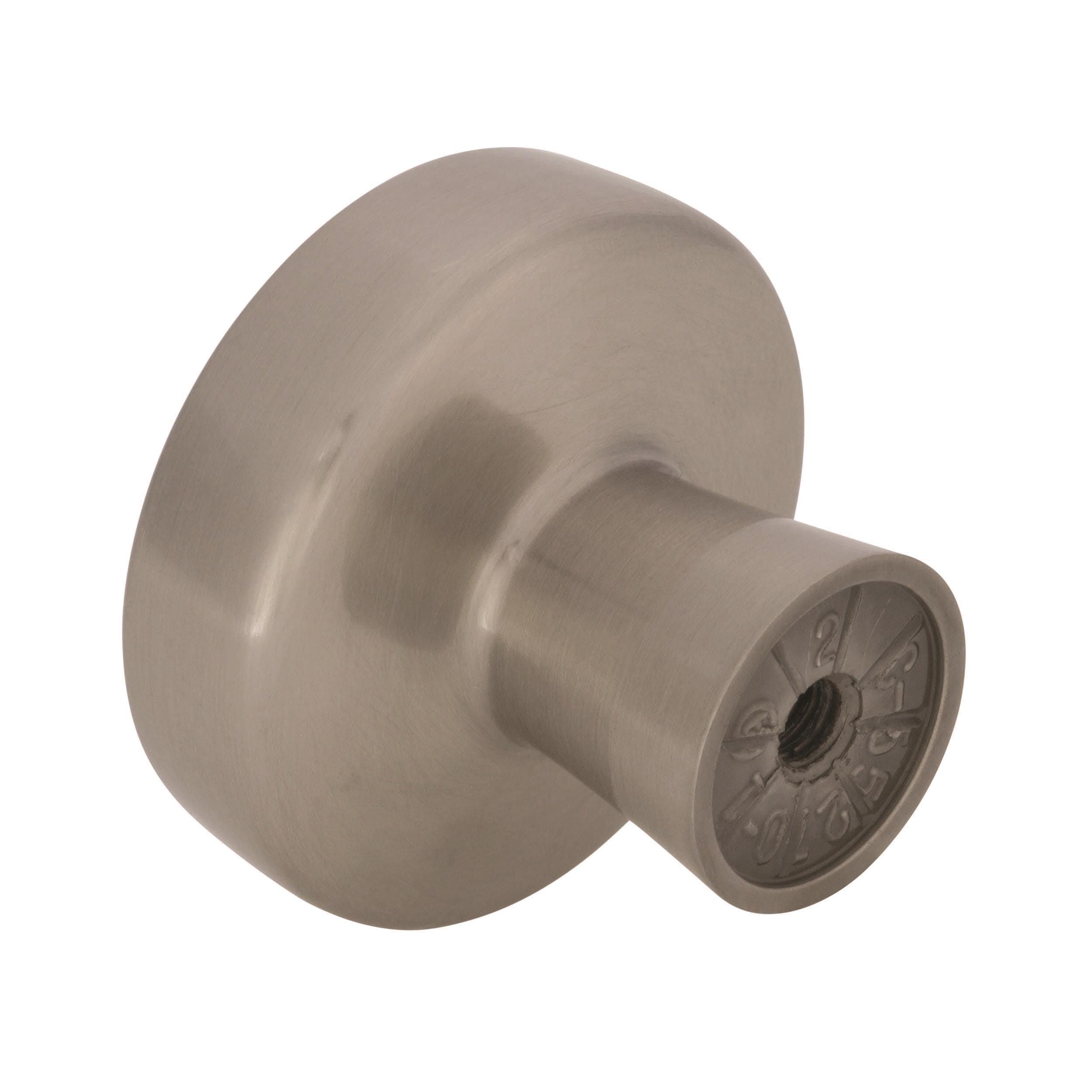 Amerock Satin Nickel 1-5/16 in. Cabinet Knob 