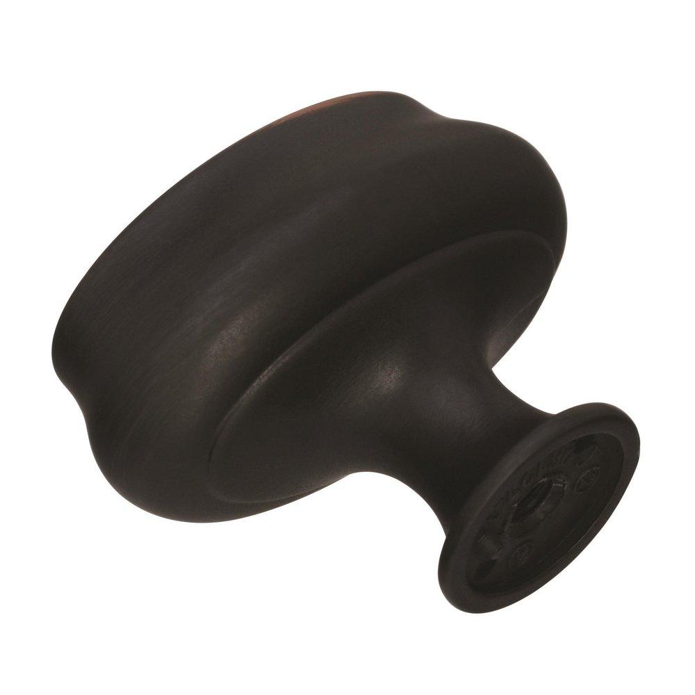 Amerock Oil Rubbed Bronze 1-1/2 DIA  KNOB ORBR *MANOR 