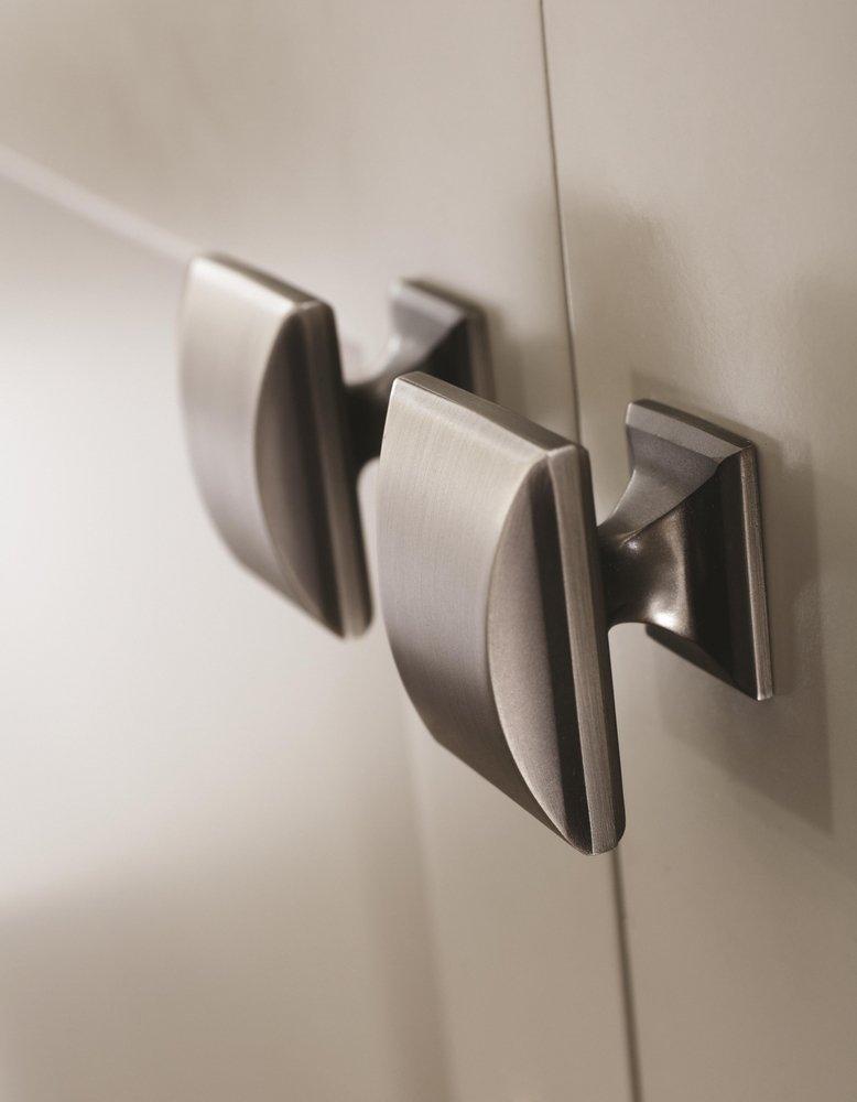 Amerock Antique Silver 1-1/4 DIA KNOB ANSI *CANDLER 