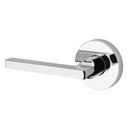 Left Hand Lever Handle in Polished Chrome