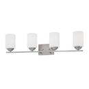 4-Light Vanity Fixture in Satin Nickel