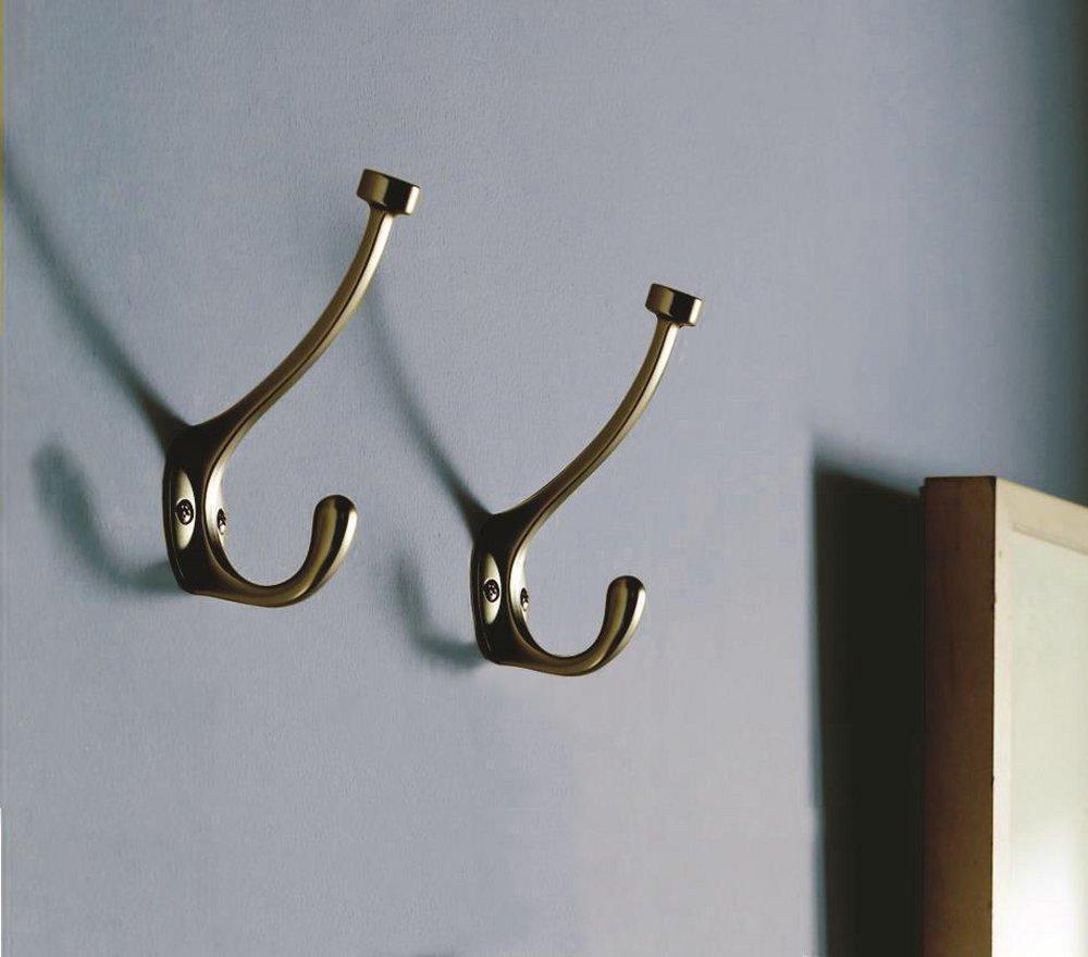 Amerock Satin Nickel Single Pilltop Coat and Hat Hook 