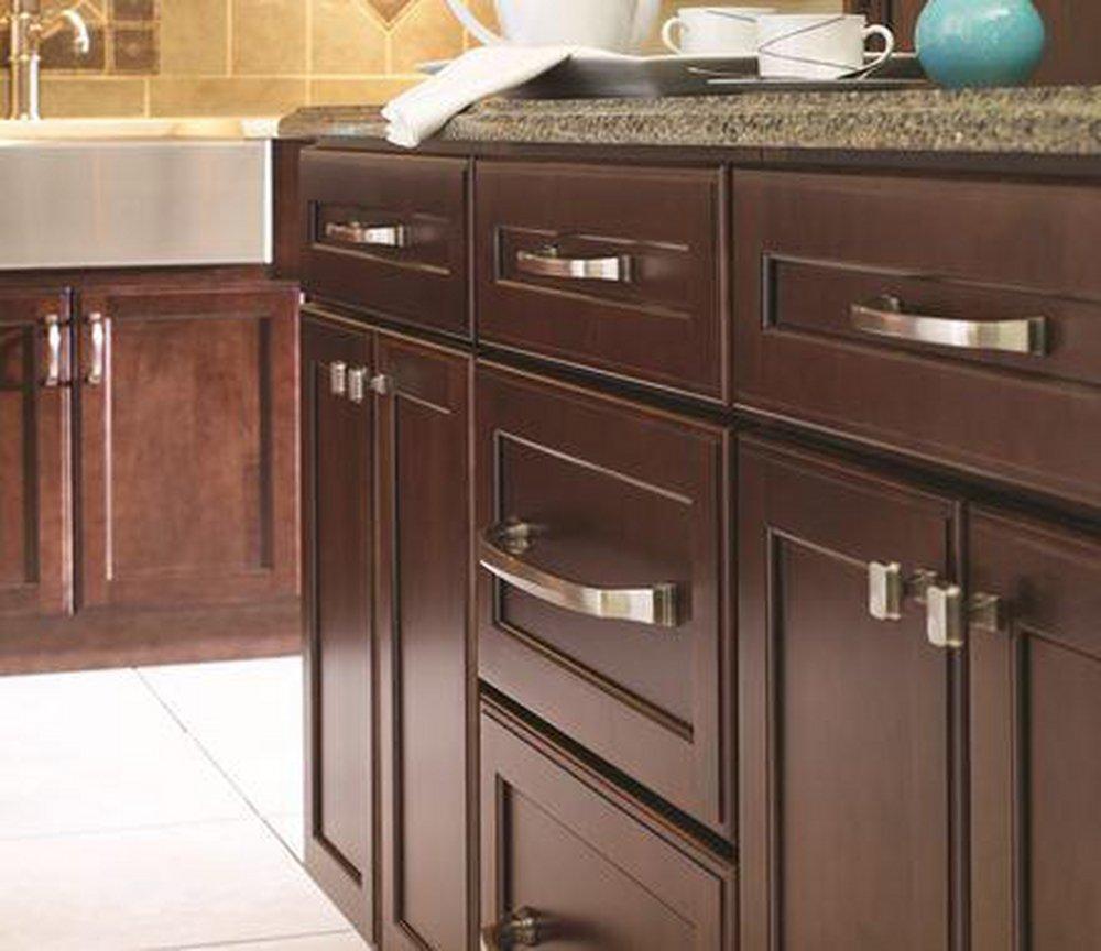 Amerock Satin Nickel 6-13/16 in. Cabinet Pull 