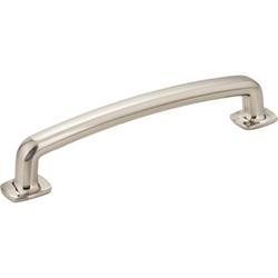 5-7/8 in. Flat Bottom Pull in Satin Nickel