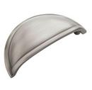3 in. Center-to-Center Cup Pull in Antique Silver