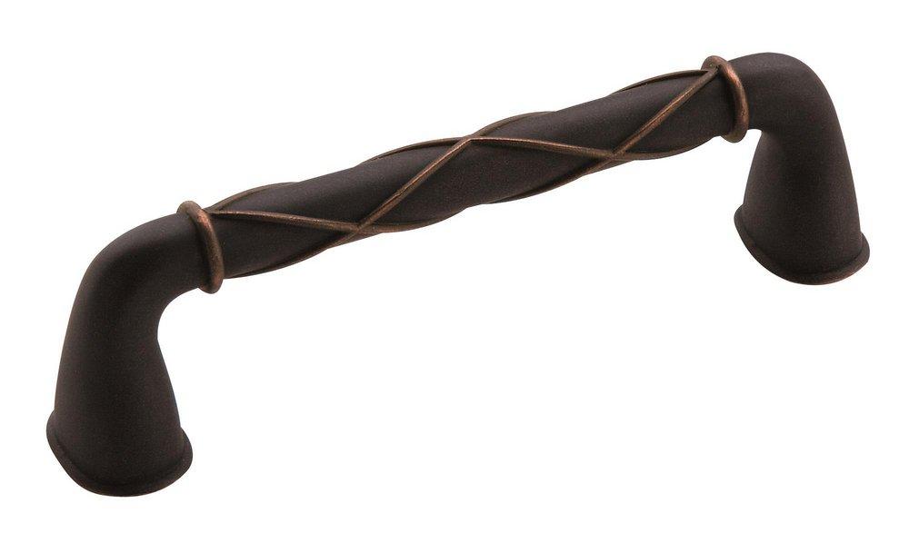 Amerock Dark Oiled Bronze 3-3/4 CAB PULL DOBO *LATTICE 
