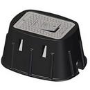 SIGMA 18 in. Plastic Meter Box with Cast Iron Ring (Less Lid) 