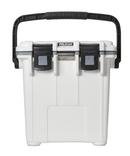 20 qt Elite Cooler in White and Grey