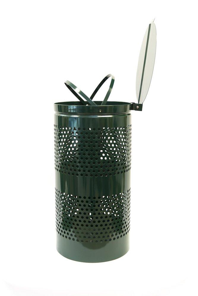 Crown Products Green Poopy Pouch Waste Receptacle with Lid 
