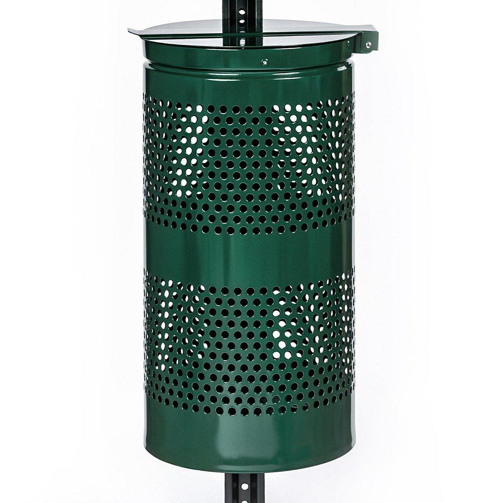 Crown Products Green Poopy Pouch Waste Receptacle with Lid 