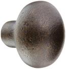 Cabinet Egg Knob Handle in Medium Bronze Patina