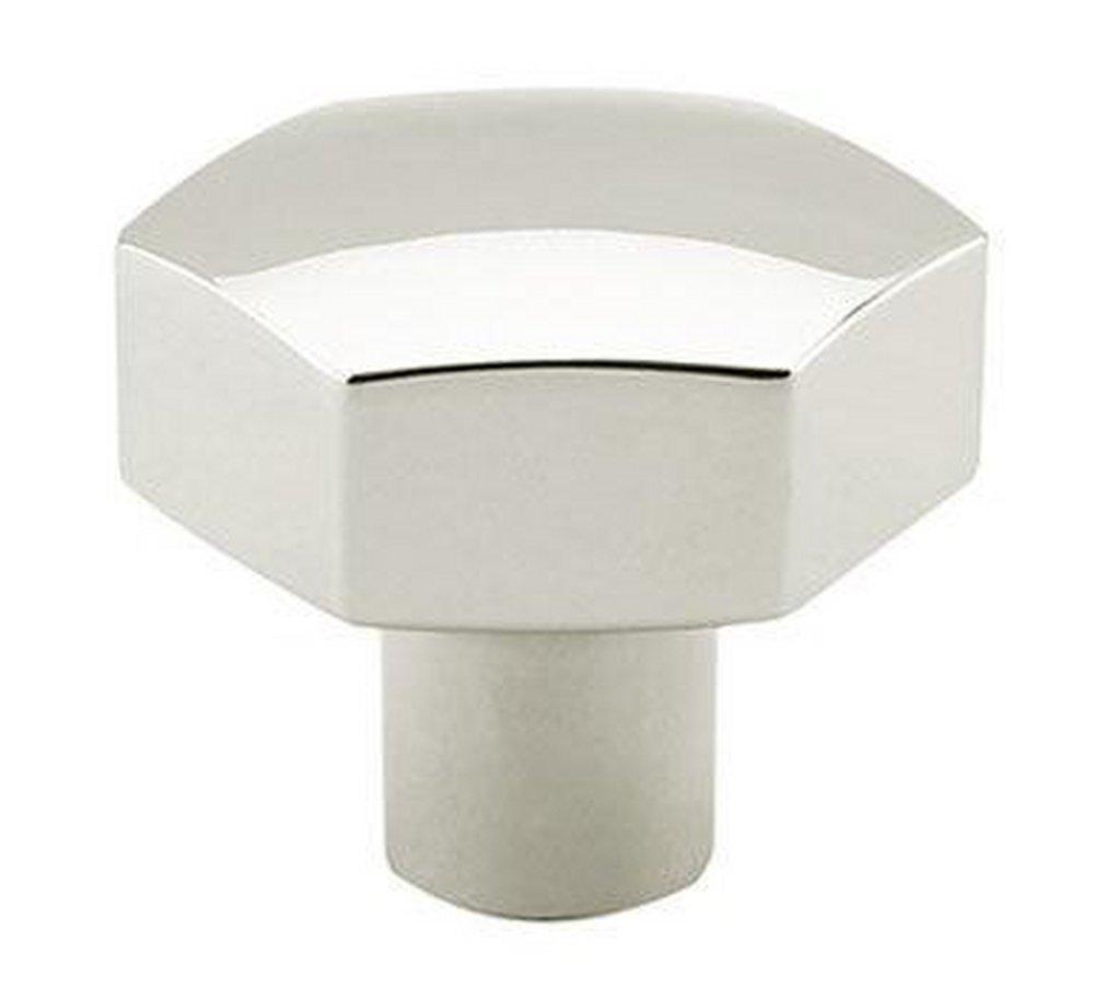 Emtek Products Polished Nickel 1-1/2 in. Hex Cabinet Knob 
