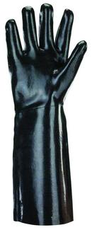 SAS Safety Black Chemical and Abrasion Resistant Reusable Gloves in Black One Size Fits All 