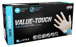 M Powder-Free Latex Disposable Glove, Pack of 100