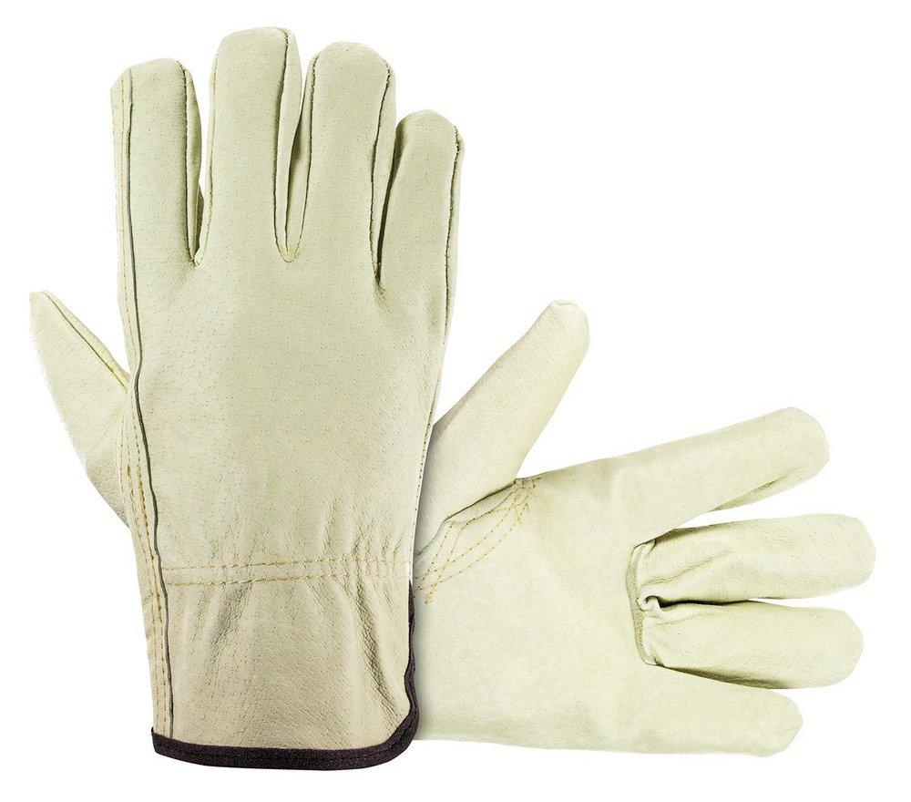 SAS Safety White Safety Corp Leather Driver Gloves 