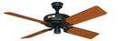 Hunter Fan Company Matte Black 52 in. 5-Blade Outdoor Ceiling Fan