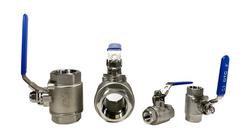 1 in. Stainless Steel Full Port Threaded 2000# Ball Valve
