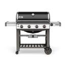 61 in. 4-Burner Stainless Steel Natural Gas Grill in Black
