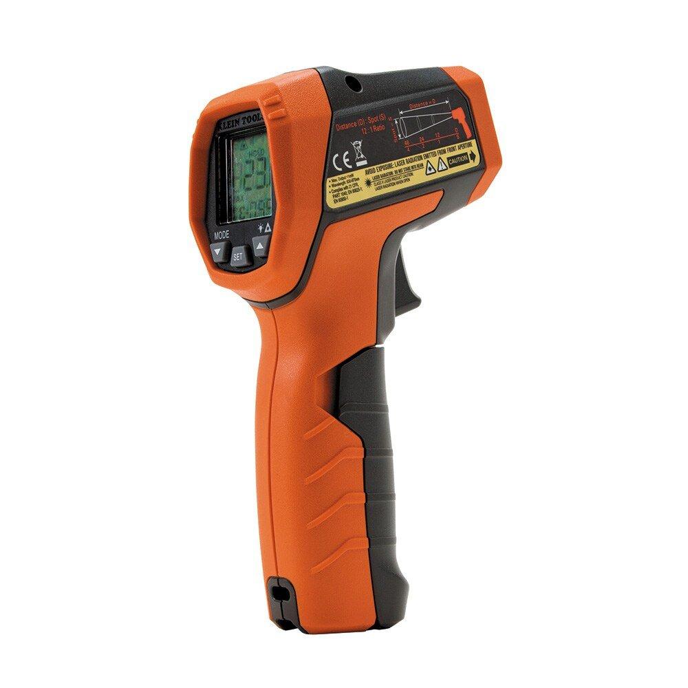 Klein Tools Black 22 to 752 Deg F (-30 to 400 Deg C) Dual Laser Infrared Thermometer 