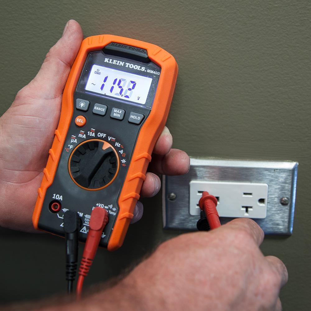 Klein Tools Black Replacement Test Lead Set 